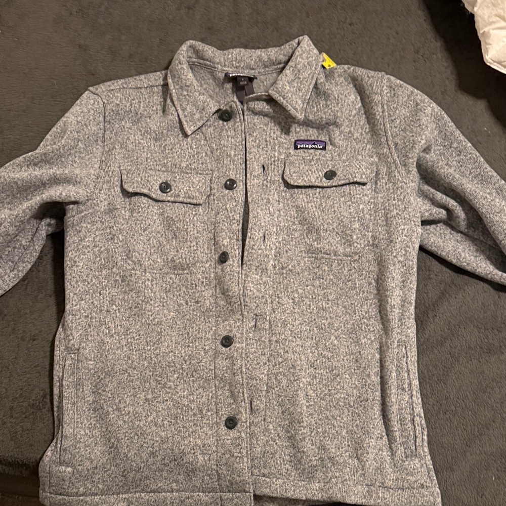 Gray Button-Up Jacket